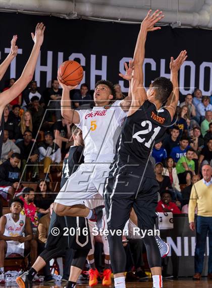 Thumbnail 1 in Oak Hill Academy vs. Wasatch Academy (DICK's National Tournament Quarterfinals)  photogallery.