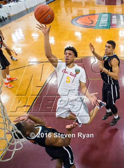Thumbnail 3 in Oak Hill Academy vs. Wasatch Academy (DICK's National Tournament Quarterfinals)  photogallery.