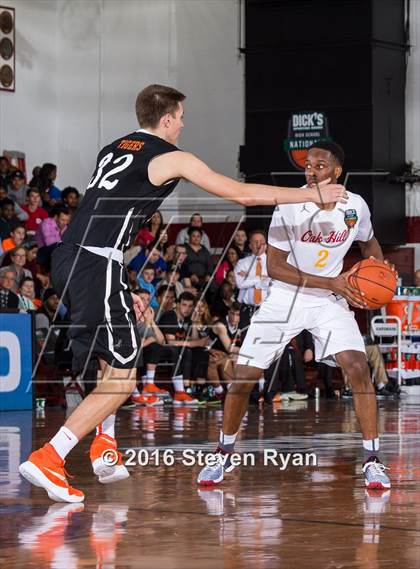 Thumbnail 1 in Oak Hill Academy vs. Wasatch Academy (DICK's National Tournament Quarterfinals)  photogallery.