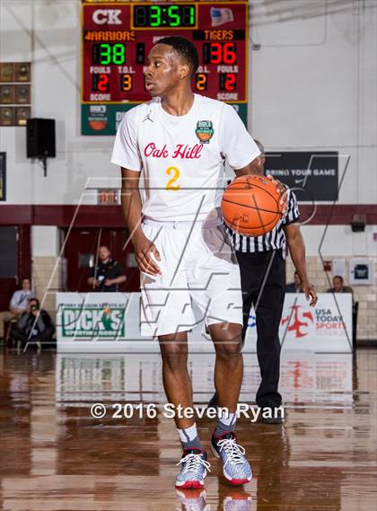 Thumbnail 2 in Oak Hill Academy vs. Wasatch Academy (DICK's National Tournament Quarterfinals)  photogallery.