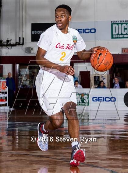Thumbnail 1 in Oak Hill Academy vs. Wasatch Academy (DICK's National Tournament Quarterfinals)  photogallery.
