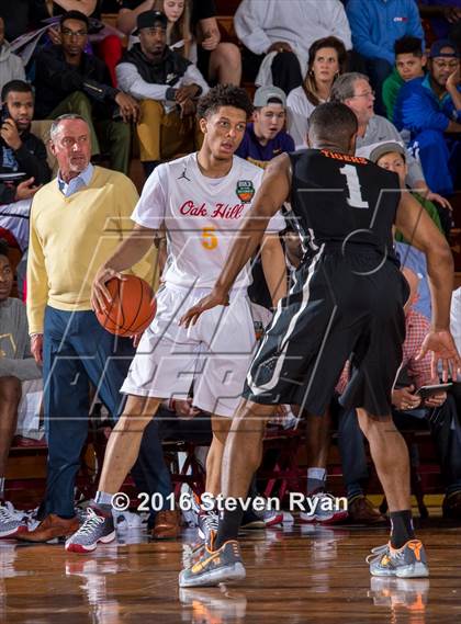 Thumbnail 2 in Oak Hill Academy vs. Wasatch Academy (DICK's National Tournament Quarterfinals)  photogallery.