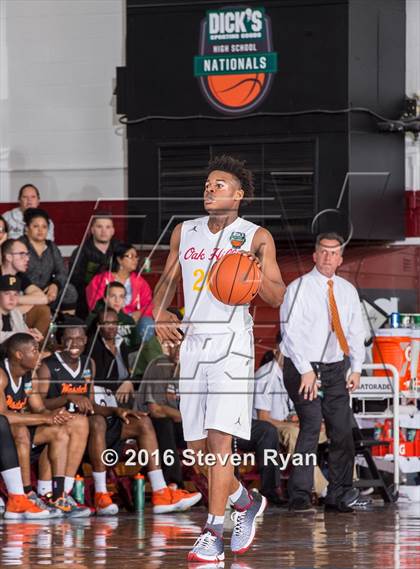 Thumbnail 2 in Oak Hill Academy vs. Wasatch Academy (DICK's National Tournament Quarterfinals)  photogallery.