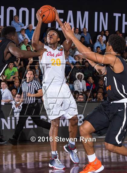 Thumbnail 3 in Oak Hill Academy vs. Wasatch Academy (DICK's National Tournament Quarterfinals)  photogallery.