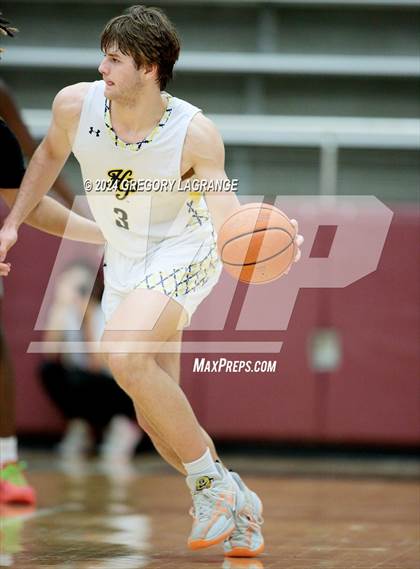 Thumbnail 3 in Haltom vs Highland Park (UIL 6A Basketball Bi-District) photogallery.