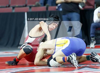 Thumbnail 3 in CIF State Boys Wrestling Championships (Day 1 - Consolation Round 1) photogallery.