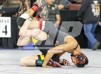 Thumbnail 3 in CIF State Boys Wrestling Championships (Day 1 - Consolation Round 1) photogallery.