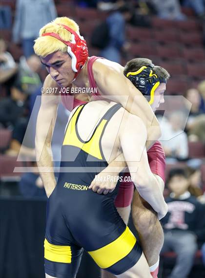 Thumbnail 3 in CIF State Boys Wrestling Championships (Day 1 - Consolation Round 1) photogallery.