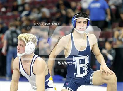 Thumbnail 1 in CIF State Boys Wrestling Championships (Day 1 - Consolation Round 1) photogallery.