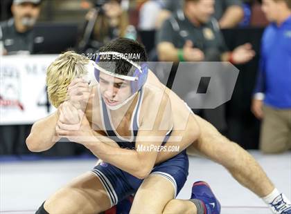 Thumbnail 2 in CIF State Boys Wrestling Championships (Day 1 - Consolation Round 1) photogallery.