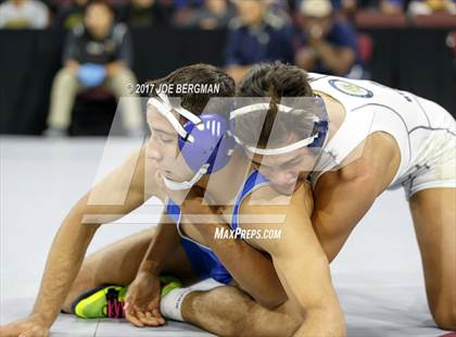 Thumbnail 2 in CIF State Boys Wrestling Championships (Day 1 - Consolation Round 1) photogallery.