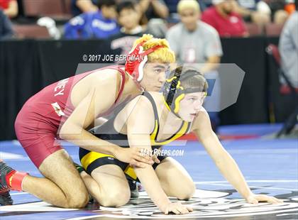 Thumbnail 2 in CIF State Boys Wrestling Championships (Day 1 - Consolation Round 1) photogallery.
