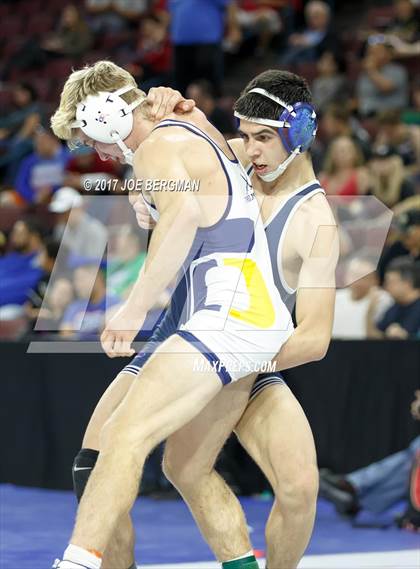 Thumbnail 3 in CIF State Boys Wrestling Championships (Day 1 - Consolation Round 1) photogallery.