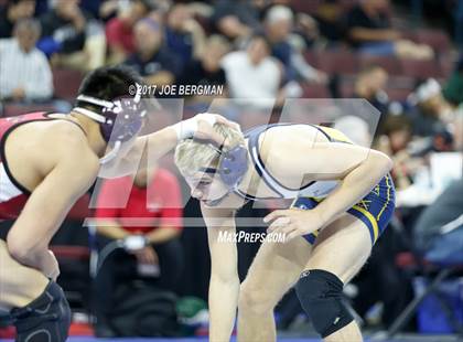 Thumbnail 2 in CIF State Boys Wrestling Championships (Day 1 - Consolation Round 1) photogallery.
