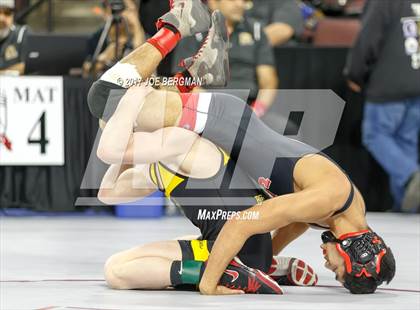 Thumbnail 1 in CIF State Boys Wrestling Championships (Day 1 - Consolation Round 1) photogallery.
