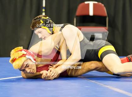 Thumbnail 3 in CIF State Boys Wrestling Championships (Day 1 - Consolation Round 1) photogallery.
