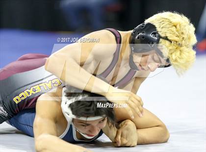 Thumbnail 2 in CIF State Boys Wrestling Championships (Day 1 - Consolation Round 1) photogallery.