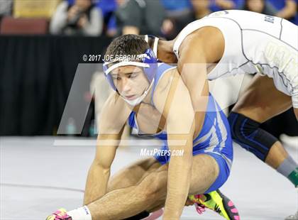 Thumbnail 1 in CIF State Boys Wrestling Championships (Day 1 - Consolation Round 1) photogallery.