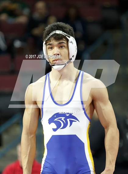 Thumbnail 2 in CIF State Boys Wrestling Championships (Day 1 - Consolation Round 1) photogallery.