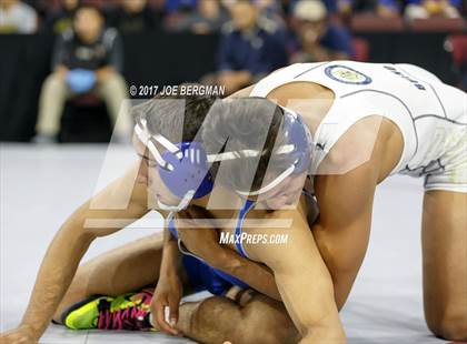 Thumbnail 3 in CIF State Boys Wrestling Championships (Day 1 - Consolation Round 1) photogallery.