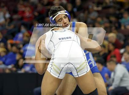 Thumbnail 2 in CIF State Boys Wrestling Championships (Day 1 - Consolation Round 1) photogallery.
