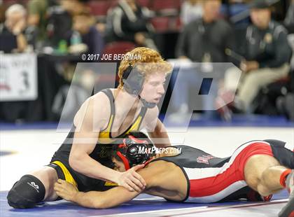 Thumbnail 2 in CIF State Boys Wrestling Championships (Day 1 - Consolation Round 1) photogallery.