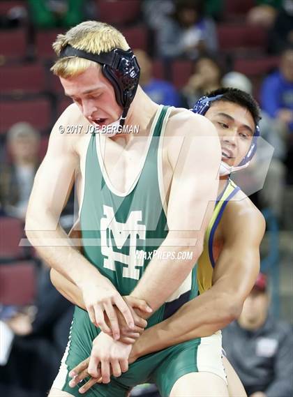 Thumbnail 2 in CIF State Boys Wrestling Championships (Day 1 - Consolation Round 1) photogallery.