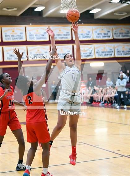 Thumbnail 3 in Life Center Academy vs. Lincoln Prep (Hamilton, Ontario) - (Nike Tournament of Champions) photogallery.