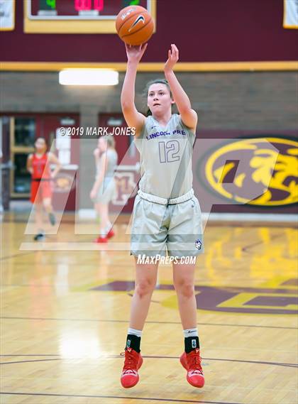 Thumbnail 3 in Life Center Academy vs. Lincoln Prep (Hamilton, Ontario) - (Nike Tournament of Champions) photogallery.
