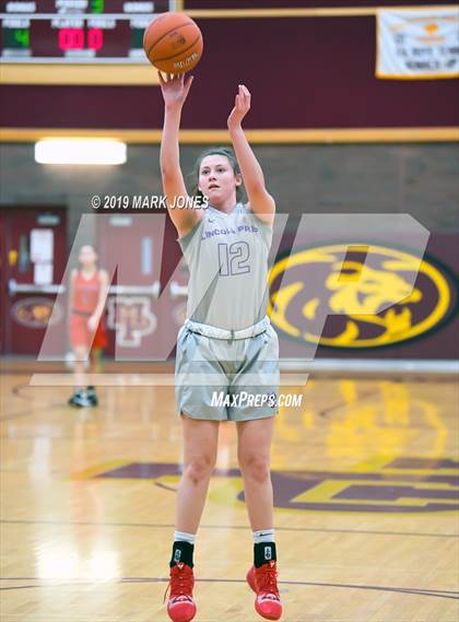Thumbnail 2 in Life Center Academy vs. Lincoln Prep (Hamilton, Ontario) - (Nike Tournament of Champions) photogallery.