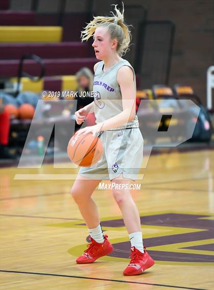 Thumbnail 1 in Life Center Academy vs. Lincoln Prep (Hamilton, Ontario) - (Nike Tournament of Champions) photogallery.