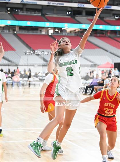 Thumbnail 2 in Seton Catholic vs. Miami (Section 7) photogallery.