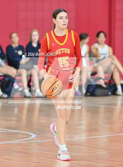 Thumbnail 3 in Seton Catholic vs. Miami (Section 7) photogallery.