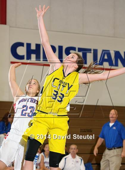 Thumbnail 1 in River City vs. Christian Brothers (Christian Brothers Holiday Classic) photogallery.