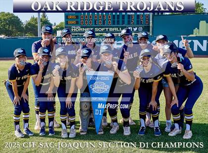 Thumbnail 1 in Del Oro vs. Oak Ridge (CIF SJS D1 Final) photogallery.