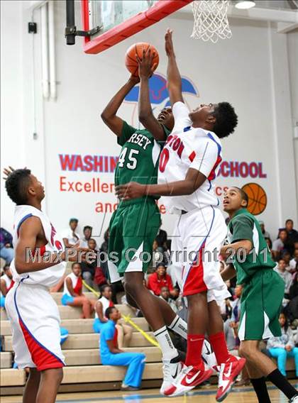 Thumbnail 2 in Dorsey vs. Washington (CIF LACS Playoffs) photogallery.