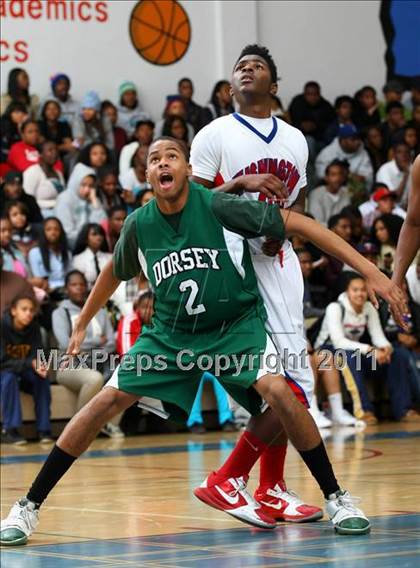Thumbnail 3 in Dorsey vs. Washington (CIF LACS Playoffs) photogallery.