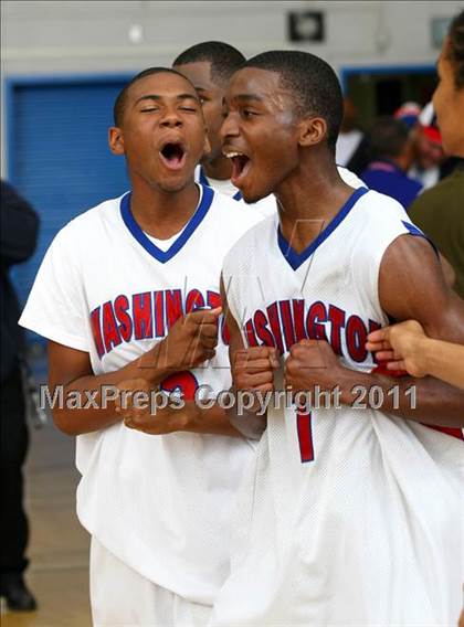 Thumbnail 2 in Dorsey vs. Washington (CIF LACS Playoffs) photogallery.