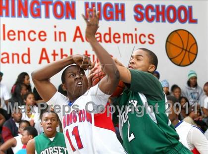 Thumbnail 2 in Dorsey vs. Washington (CIF LACS Playoffs) photogallery.