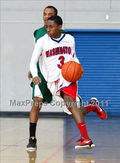Thumbnail 2 in Dorsey vs. Washington (CIF LACS Playoffs) photogallery.