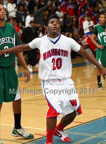 Thumbnail 2 in Dorsey vs. Washington (CIF LACS Playoffs) photogallery.