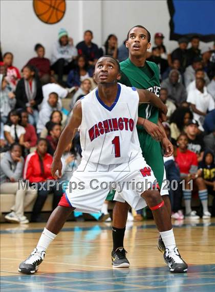 Thumbnail 2 in Dorsey vs. Washington (CIF LACS Playoffs) photogallery.