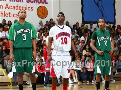 Thumbnail 3 in Dorsey vs. Washington (CIF LACS Playoffs) photogallery.