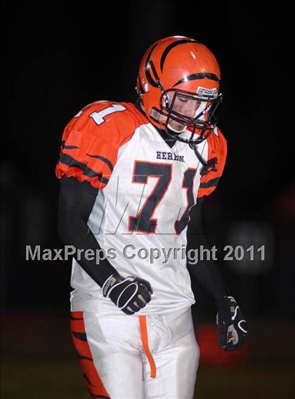 Thumbnail 1 in Herrin @ Effingham (IHSA Class 4A Playoffs - First Round) photogallery.
