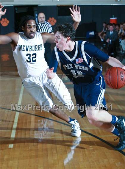 Thumbnail 2 in Newburgh vs. Poly Prep (Harry Jefferson Holiday Showcase) photogallery.