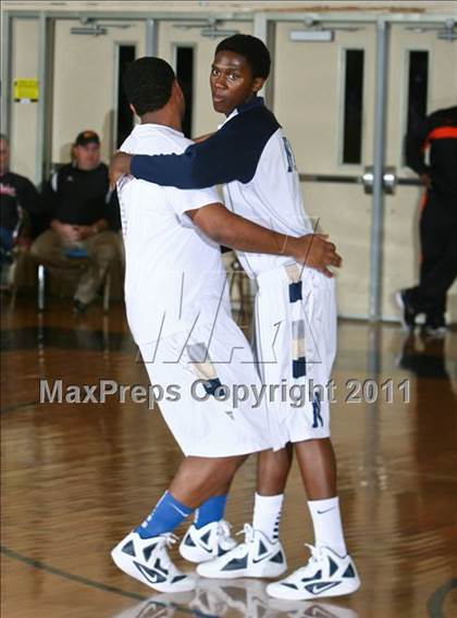Thumbnail 2 in Newburgh vs. Poly Prep (Harry Jefferson Holiday Showcase) photogallery.