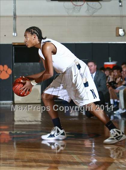 Thumbnail 2 in Newburgh vs. Poly Prep (Harry Jefferson Holiday Showcase) photogallery.
