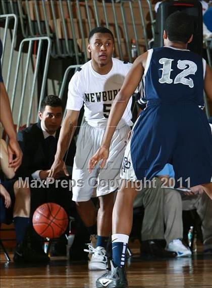 Thumbnail 2 in Newburgh vs. Poly Prep (Harry Jefferson Holiday Showcase) photogallery.