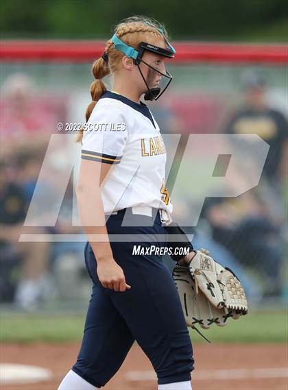 Thumbnail 3 in Lancaster vs Watkins Memorial (OHSAA D1 Regional Final) photogallery.