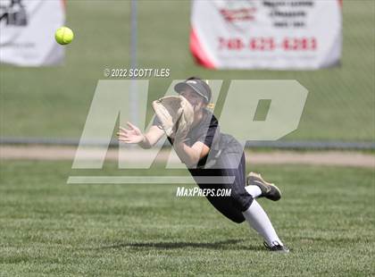 Thumbnail 2 in Lancaster vs Watkins Memorial (OHSAA D1 Regional Final) photogallery.
